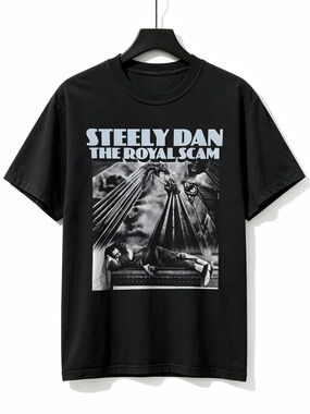 Steely Dan The Royal Scam Graphics Womens Mens T-shirt Unisex